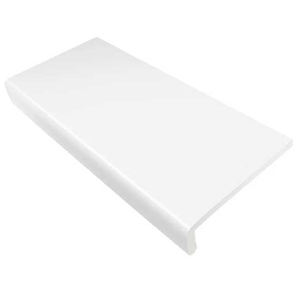 1.25m Long uPVC Window Board Plastic Cover Bullnose Capping Internal Cill 