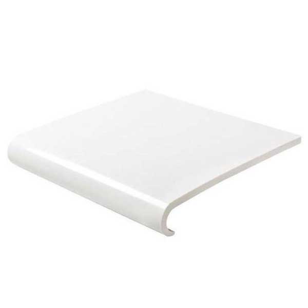 1.25m Long uPVC Window Board Plastic Cover Bullnose Capping Internal Cill 