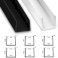 1 Metre PVC Square U Profile Strip