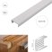 18mm PVC U Section Melamine Furniture Plastic Edge Trim