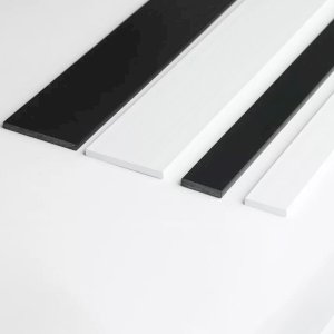 2.5 Metre Durable PVC Flat Bar Trim Architrave, Cover