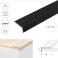 25mm x 10mm Aluminium Non Slip Stair Edge Nosing Self Adhesive