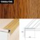 25mm x 20mm Non Slip Aluminium Wood Effect Stair Nosing Edge Trim Self Adhesive