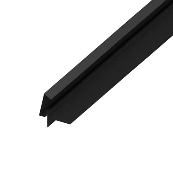 2m Lightweight and Durable Black Tapco Slates Dry Verge