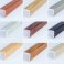 30mm x 30mm Wood Effect UPVC Stair Edge Nosing Trim