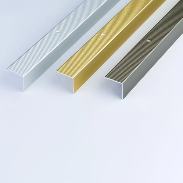 Anodised 30R Anti Non Slip Aluminum Stair Edge Nosing Trim - 0.9m Long