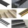 0.9m Long Anti Slip Rubber Aluminium Step Stair Nose Edging Strip for Wood Carpet