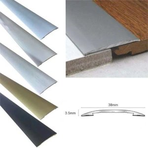 38mm Self Adhesive Euro Cover Strip Wood Vinyl Tile Door Bar Threshold Trim