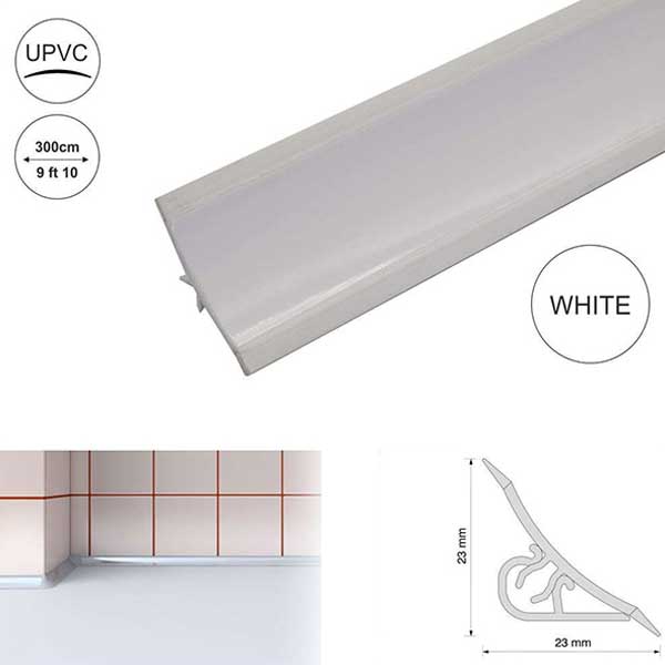 3m Splashback Worktop Profile Strip Edging Trim Kitchen Seal