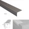 41mm x 26.6mm Non Slip Aluminium Stair Nosing for Wooden Stair Treads