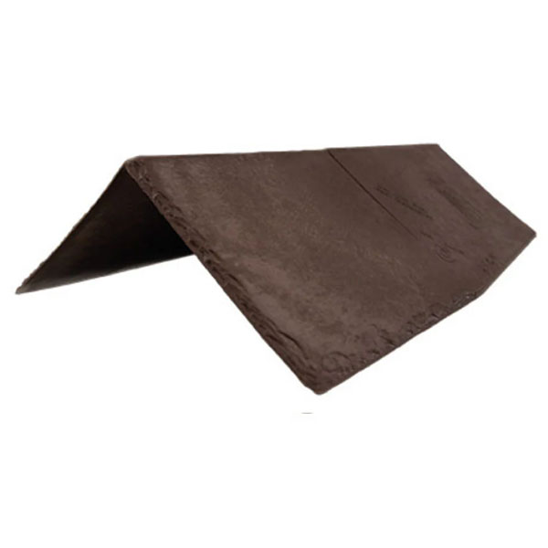 445mm Long Lightweight and Flexible Tapco Slate Ridge Cap