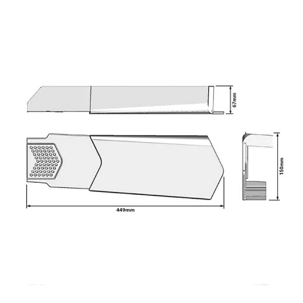 449mm UPVC Dry Verge Units