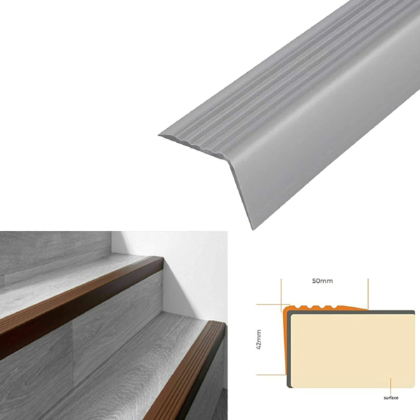 Bullnose Stair Nosing Non Slip Rubber Angle Step Edge