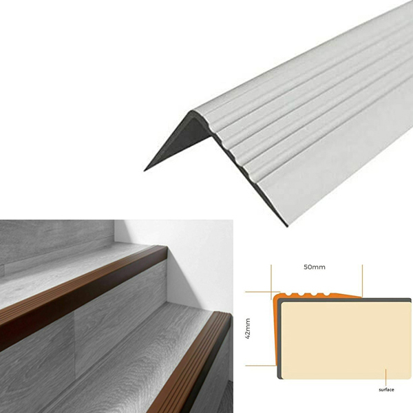 Bullnose Stair Nosing Non Slip Rubber Angle Step Edge