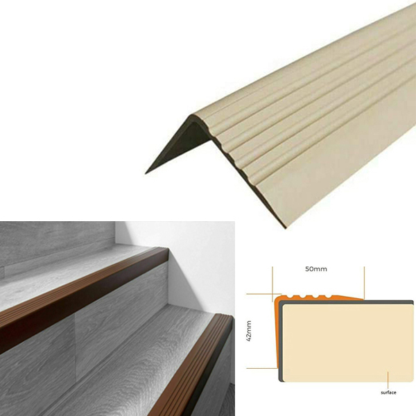 Bullnose Stair Nosing Non Slip Rubber Angle Step Edge