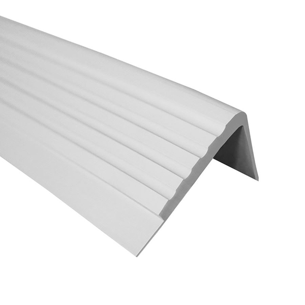 Anti Slip PVC 50mm x 45mm Rubber Stair Nosing Angle Step Edging Trim 