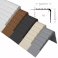 Anti Slip PVC 50mm x 45mm Rubber Stair Nosing Angle Step Edging Trim 