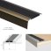 Aluminium Anti-Slip Stair Nosing Edge Trim With Rubber Insert