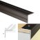 Aluminium Self Adhesive Anodised Anti Non Slip Stair Nosing Edge Trim 