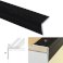 Aluminium Self Adhesive Anodised Anti Non Slip Stair Nosing Edge Trim 