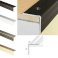 Aluminium Self Adhesive Anodised Anti Non Slip Stair Nosing Edge Trim 