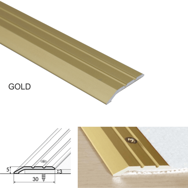 Aluminum Door Threshold For Connecting Wooden & Laminate