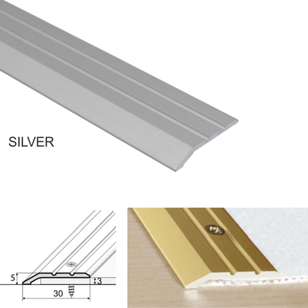 Aluminum Door Threshold For Connecting Wooden & Laminate