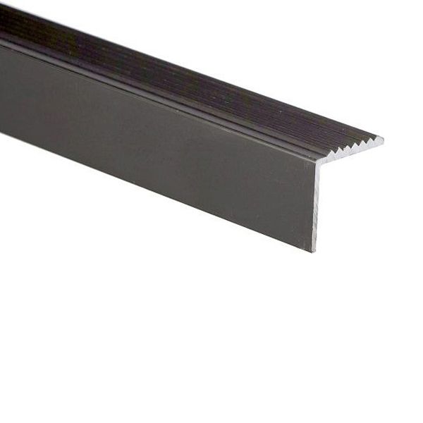 Anodised Aluminium Anti Slip Stair Edge Nosing Trim