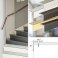 Anodised Aluminium Anti Slip Stair Edge Nosing Trim