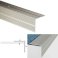 ANODISED Aluminium Screw Fix Anti Slip Stair Nosing Edge Trim