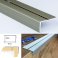 40mm x 20mm Anti Non Slip Stair Nosing Aluminium Edge Rubust Trim Drilled Carpet Guard