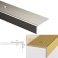 Anti Slip Anodised Aluminium Stair Edge Nosing Trim