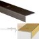 Anti Slip Anodised Aluminium Stair Edge Nosing Trim