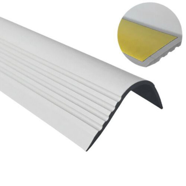 Anti Slip Self Adhesive Bullnose Stair Nosing PVC Rubber Angle Step Edge