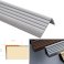 Self Adhesive Bullnose Stair Nosing Highly Flexible Rubber Angle Step Edge Trim