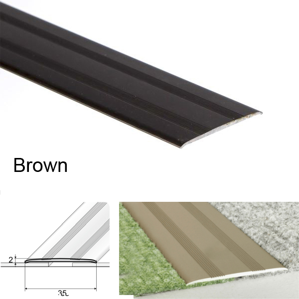 Self Adhesive Flat Aluminium Door Thresholds, Floor Trim