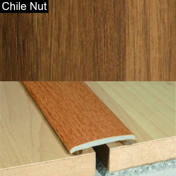 Flat Aluminium Self Adhesive Wood Effect Door Thresholds 