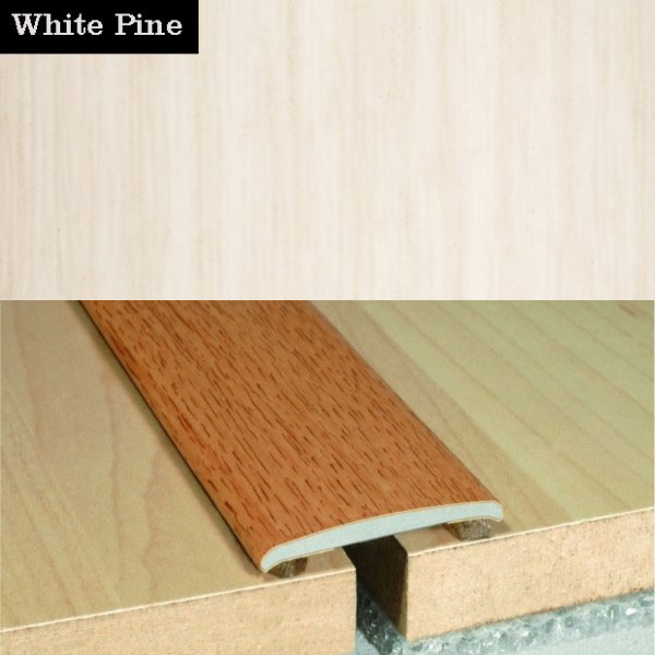 Flat Aluminium Self Adhesive Wood Effect Door Thresholds 