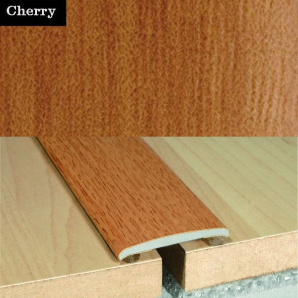 Flat Aluminium Self Adhesive Wood Effect Door Thresholds 