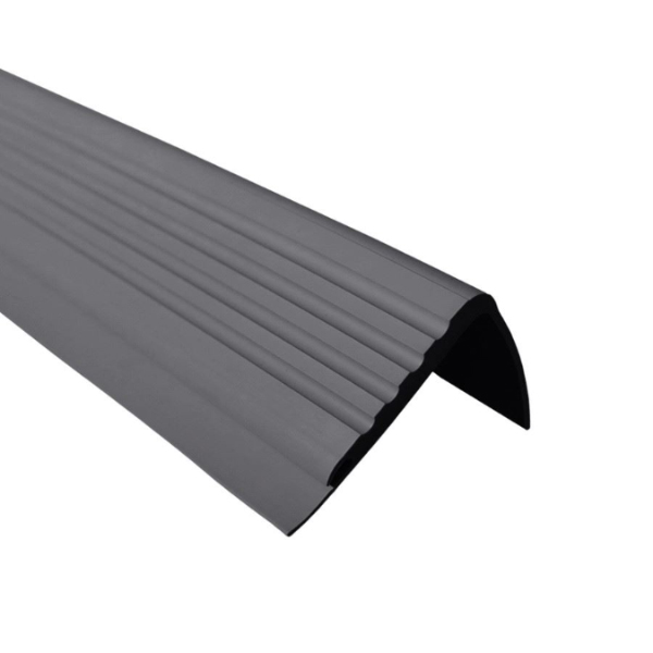 PVC Anti Slip Bullnose Stair Nosing Rubber Angle Step Edge Trim