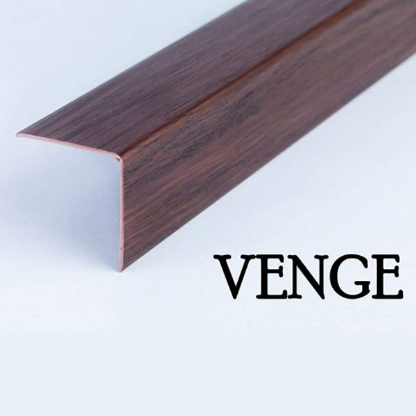 PVC Plastic Wood Effect Corner Angle Trim Wall Corner Guard Edge Protector 