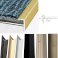 Aluminium Anodised Door Floor Bar Trim Carpet Edge Nosing Cover Strip - 14mm Wide