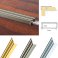 25mm x 10mm Aluminium Non Slip Stair Edge Nosing Self Adhesive