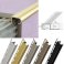 34mm x 11mm x 10mm Anti-Slip Stair Nosing Edge Trim For Tiles