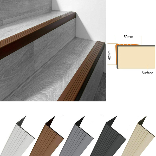 Bullnose Stair Nosing Non Slip Rubber Angle Step Edge