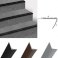 L Shape PVC Stair Nosing Profile in Elegant Stair Protection for Laminate, Parquet, Tiles or Carpet