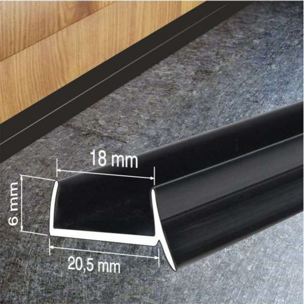 Pvc Kitchen Plinth Sealing Strip