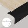 L Shape PVC Stair Nosing Profile in Elegant Stair Protection for Laminate, Parquet, Tiles or Carpet