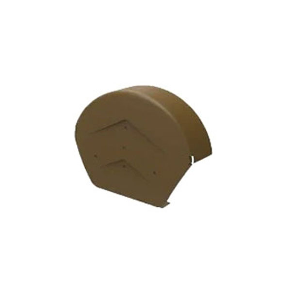 Ridge End Cap for Dry Verge Units System