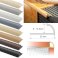 Round Edge PVC Tile Trims Quadrant Tile